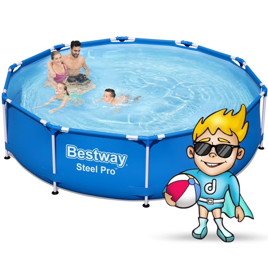 Basen ogrodowy stelażowy 305x76cm Bestway max 16w1