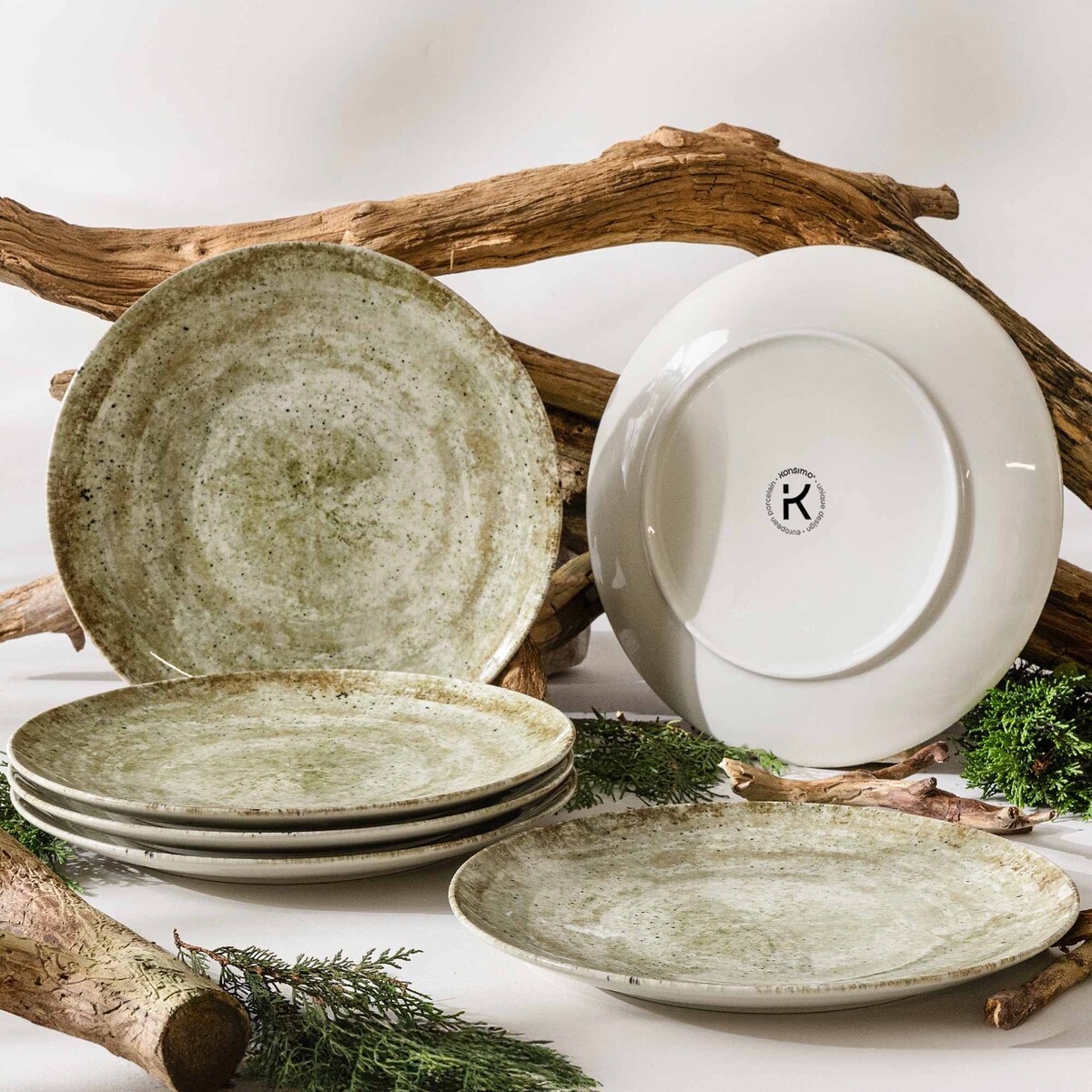 Talerz obiadowy 6szt. ERATO