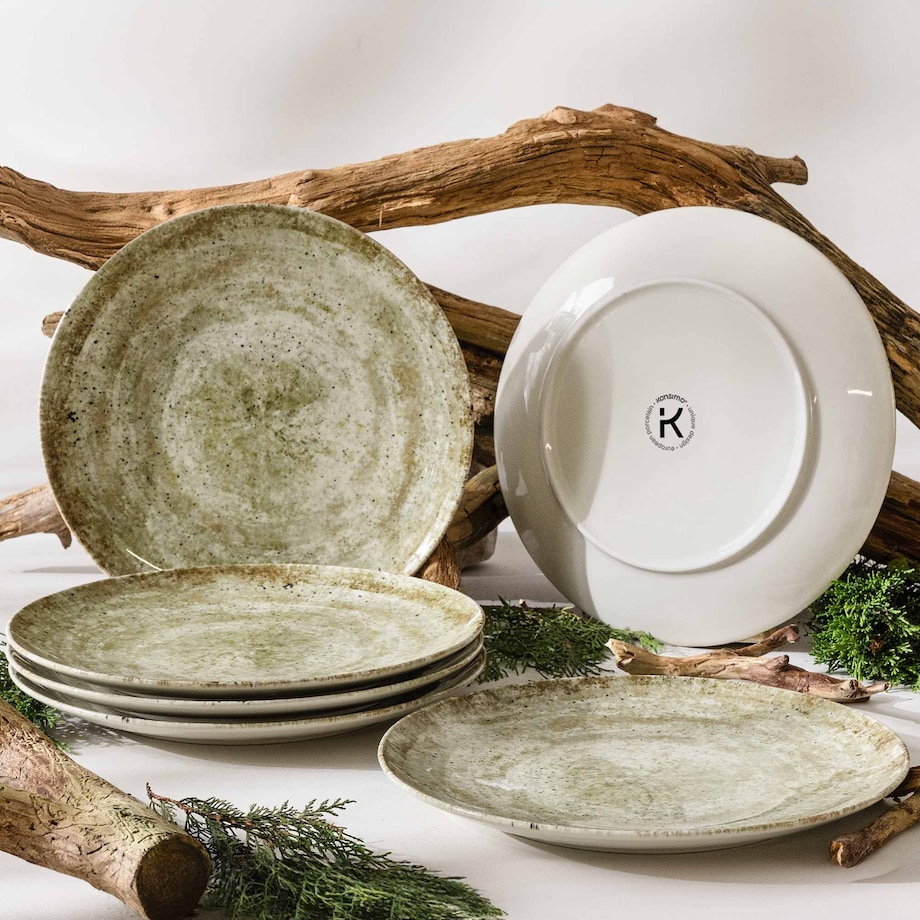 Talerz obiadowy 6szt. ERATO