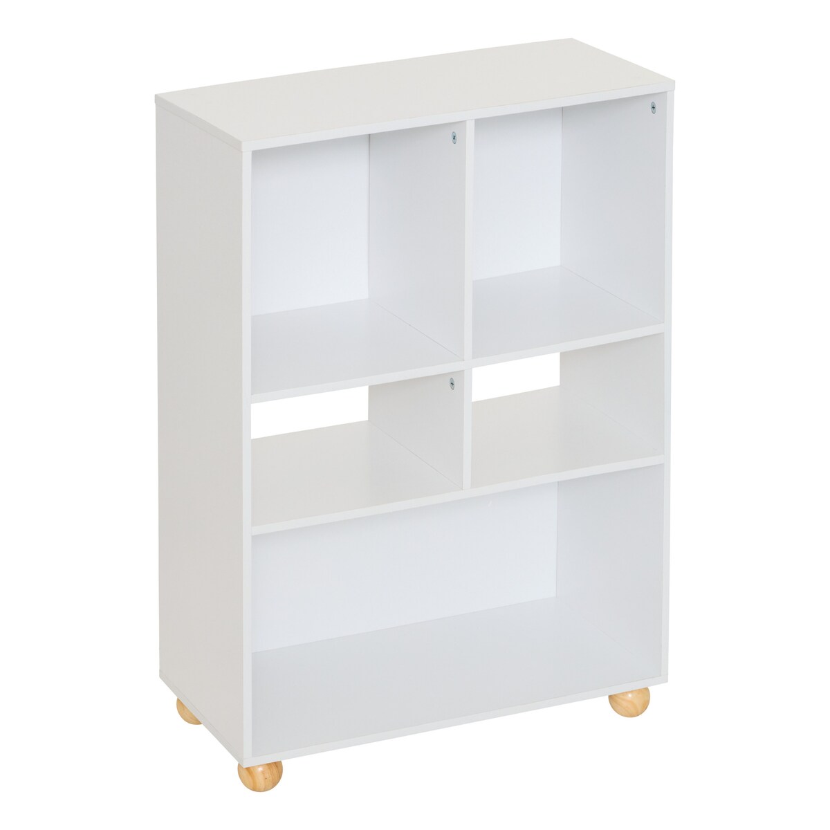 Regał z 5 pojemnikami STORAGE, 67,6 x 32 x 90,8 cm