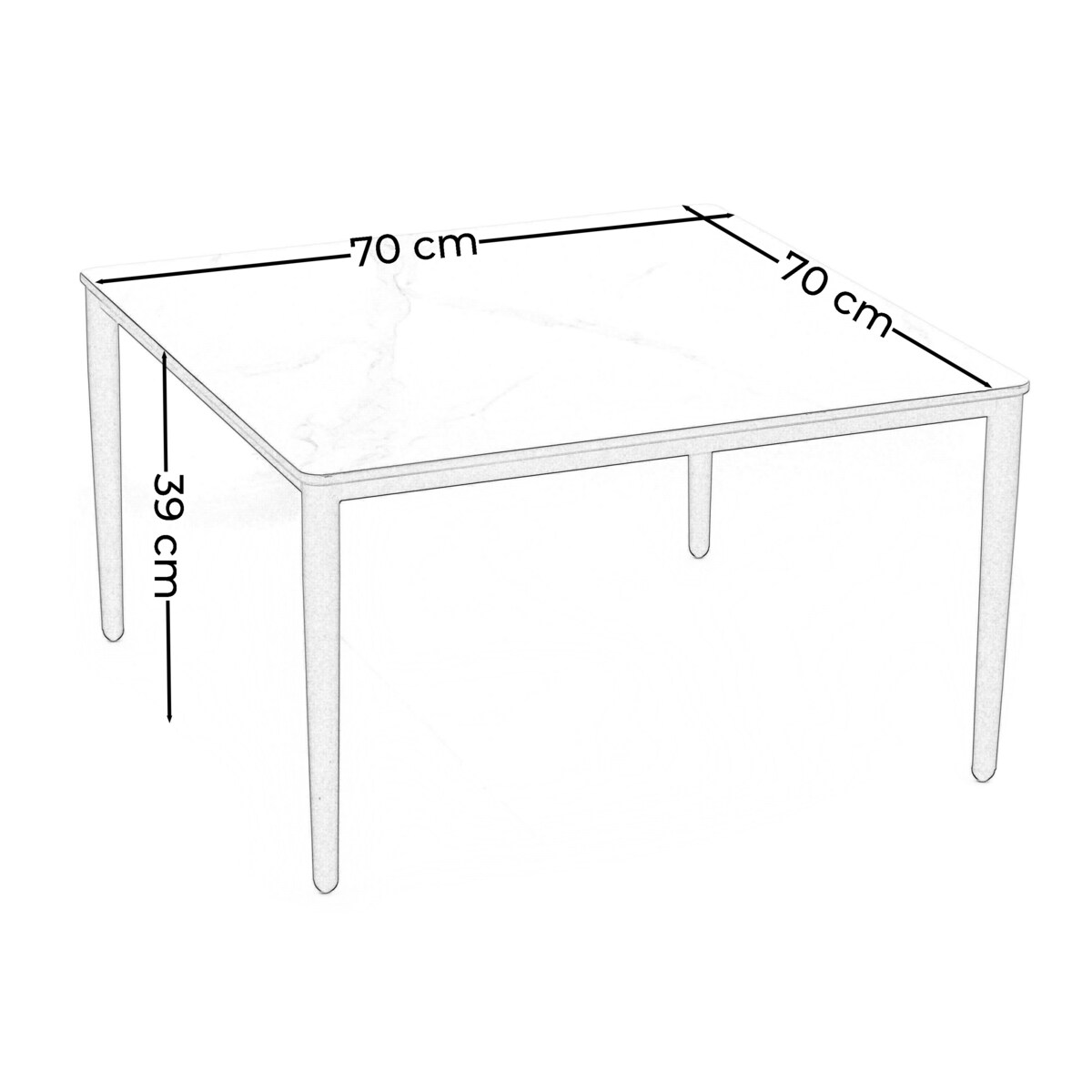 Zestaw mebli ogrodowych aluminiowe nowoczesne narożnik BELIZE szaro czarne