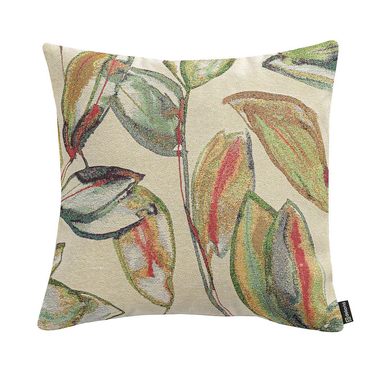 Poszewka Kinga na poduszkę 50x50 kolorowe liście