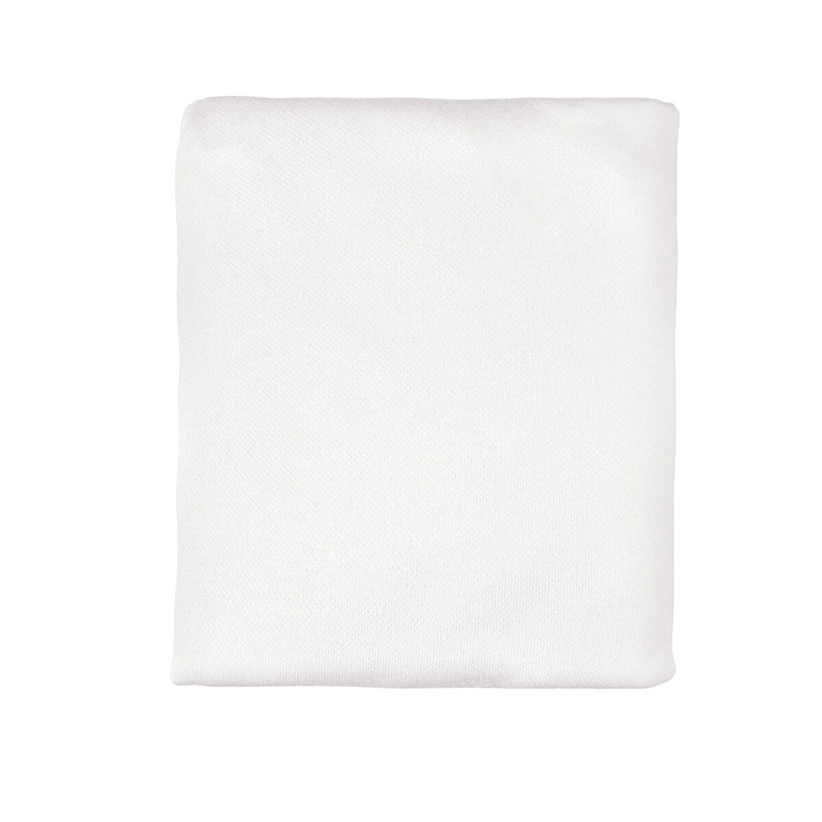 Prześcieradło z gumką do łóżeczka 60x120 cm białe