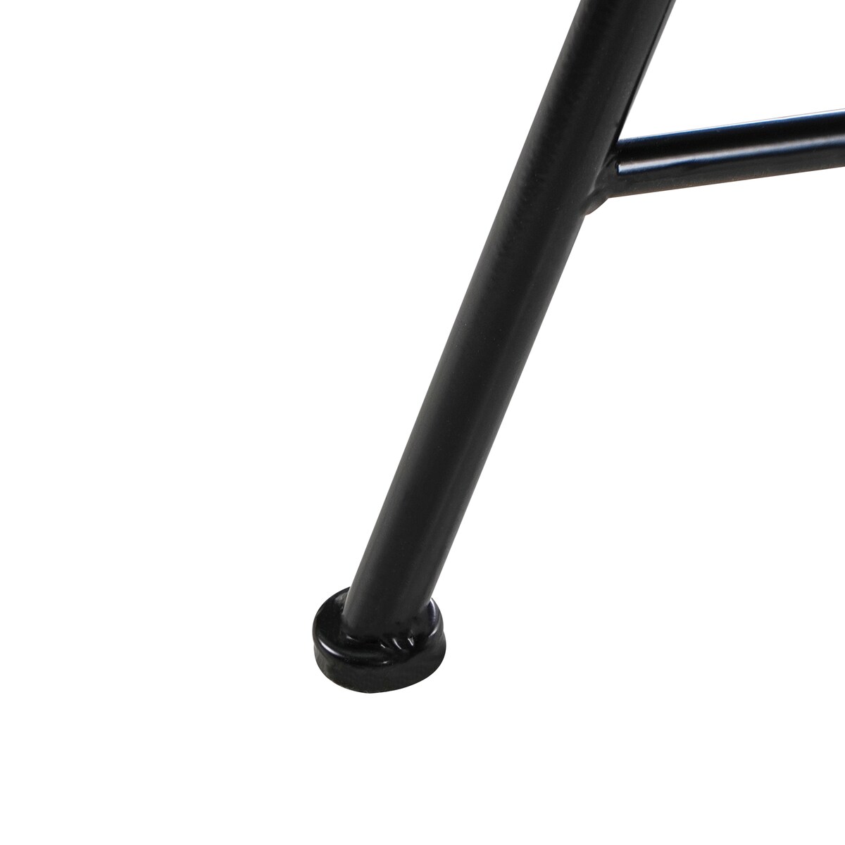 Stolik bistro COMISO 60 cm 60 cm Metal Czarny/ biały
