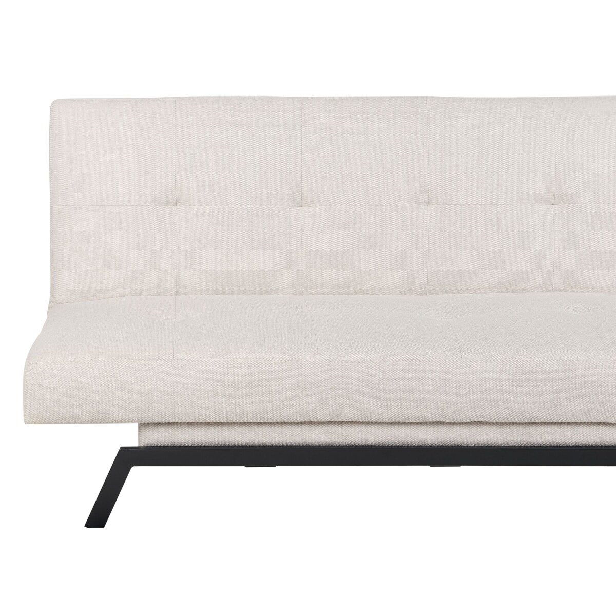 Sofa rozkładana biała LEEDS