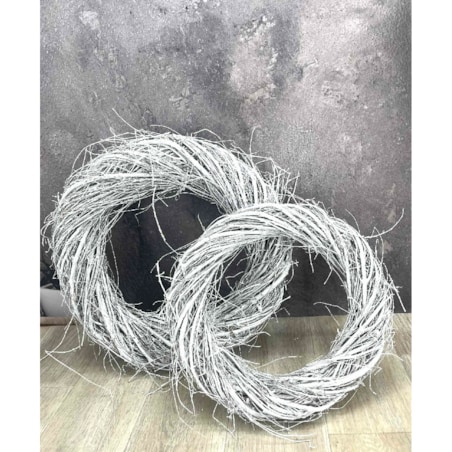 Wianek Wiklinowy Wianek Z Patyków 35Cm Stroik