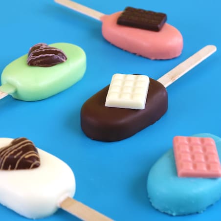 PME Drewniane patyczki do lizaków (50 sztuk) 11 cm