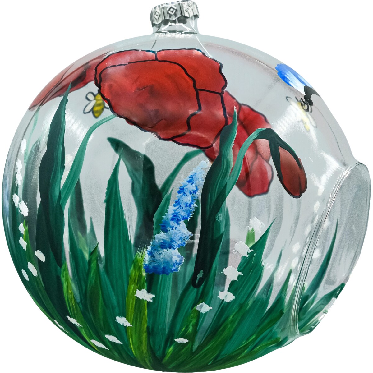 Bombka choinkowa: Lampion: maki