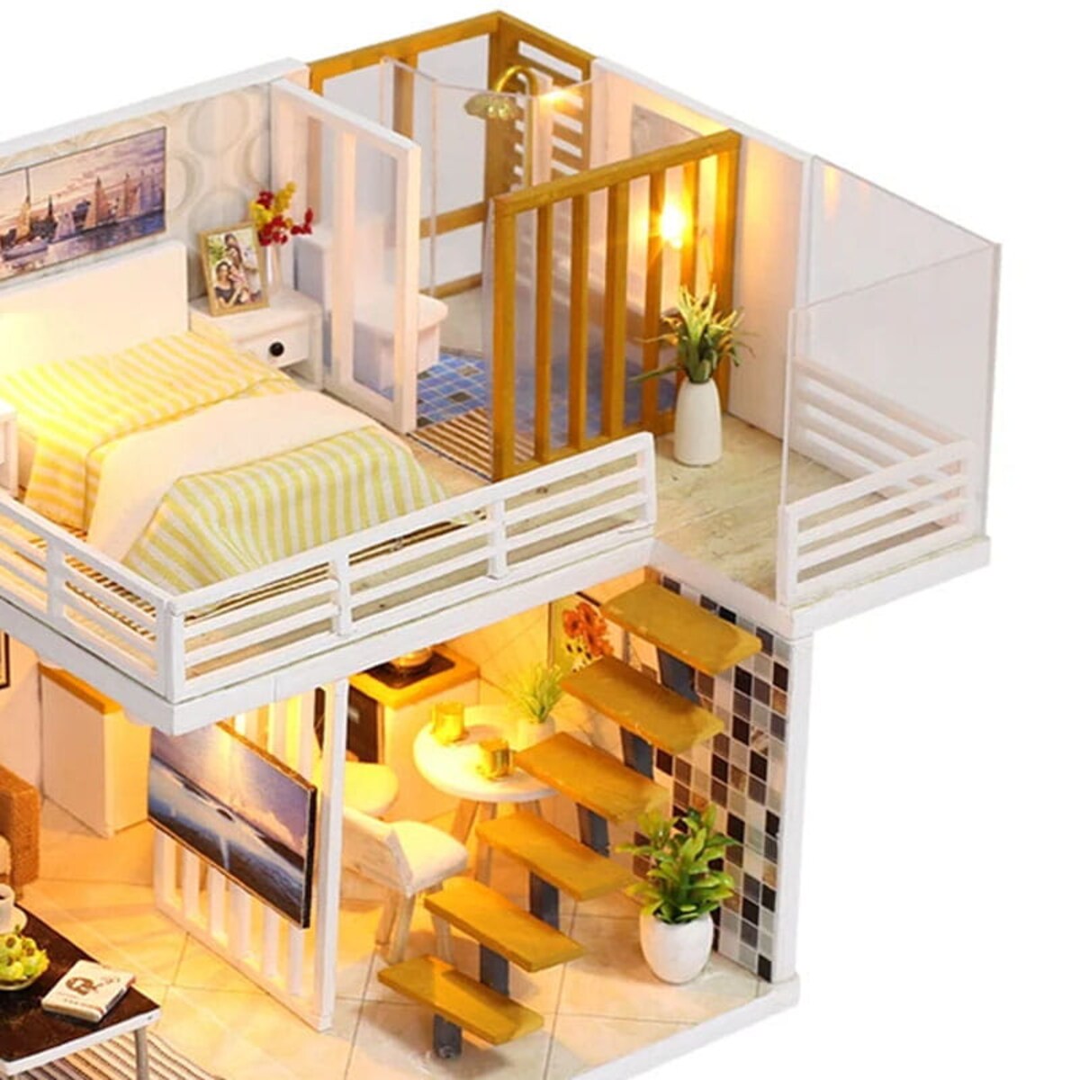 Miniaturowy domek - Wygodny i elegancki