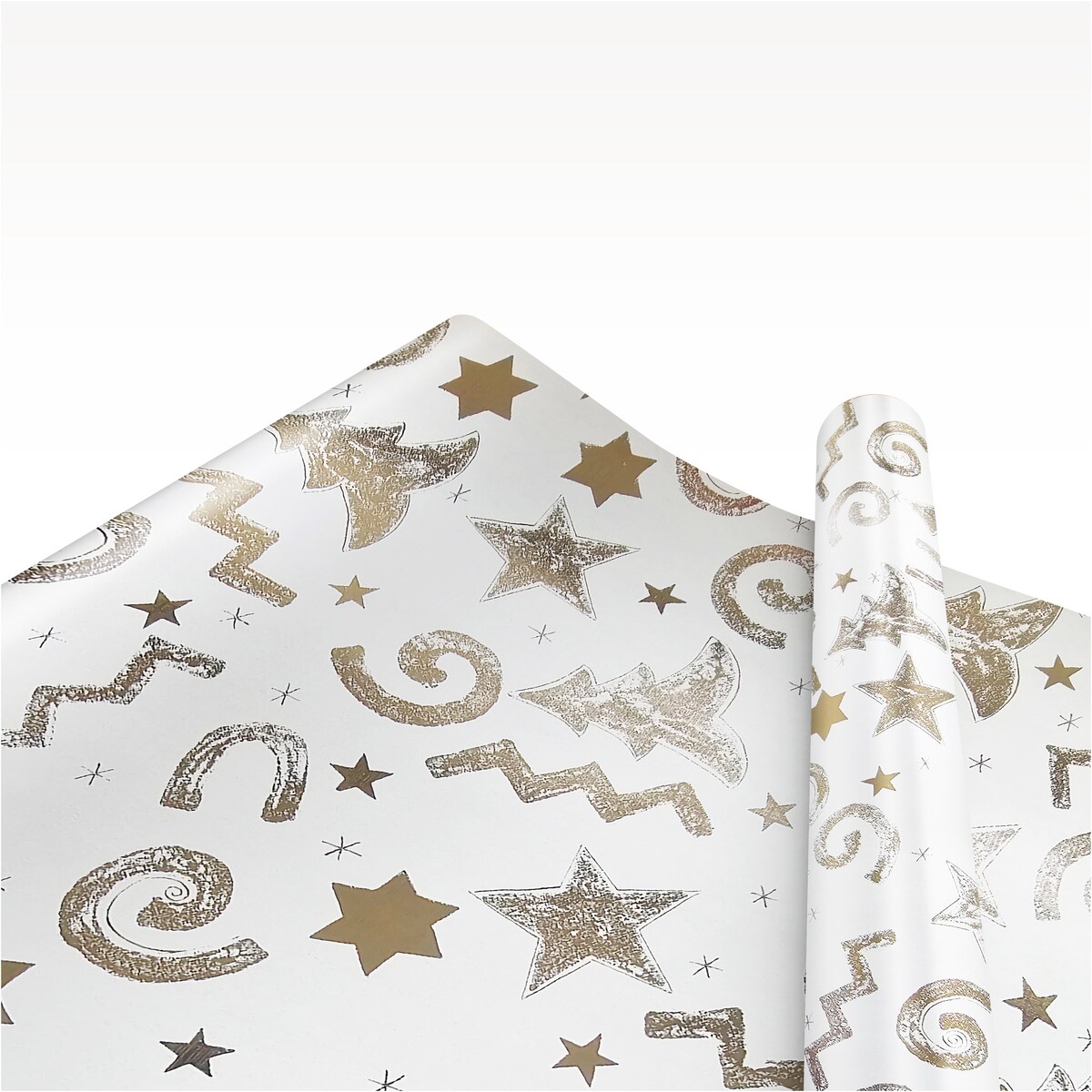 Papier prezentowy do pakowania prezentów 20 METRÓW MEGAROLKA Świąteczny Do Paczek Szwedzka Jakość