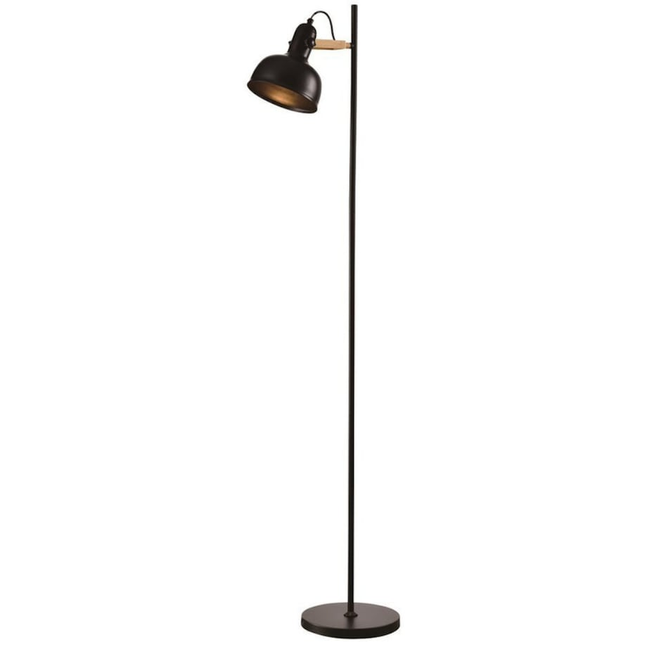 Stojąca lampa metalowa Reno 51-80196 Candellux loftowa czarna