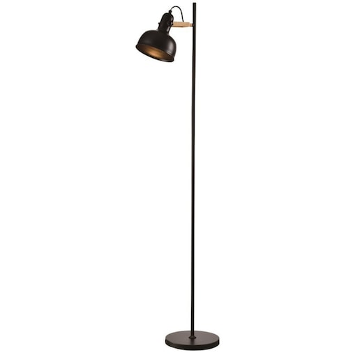 Stojąca lampa metalowa Reno 51-80196 Candellux loftowa czarna