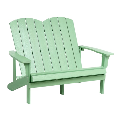 Ławka ogrodowa ADIRONDACK 125 cm Jasnozielony