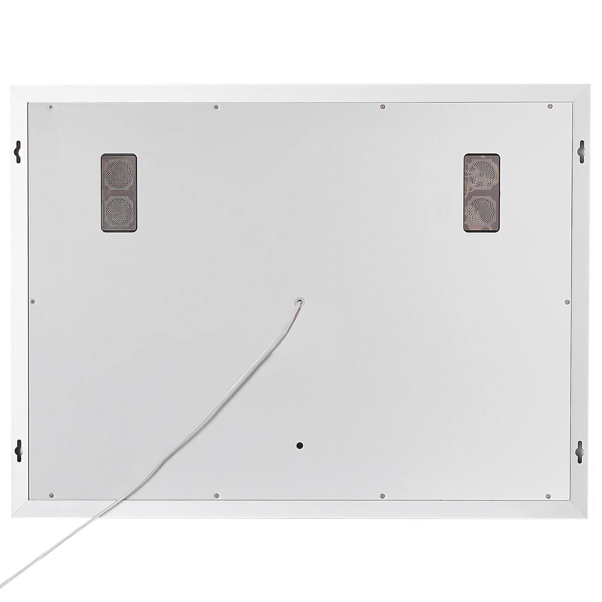 Lustro łazienkowe LED MONTARON 80 cm 60 cm Srebrny