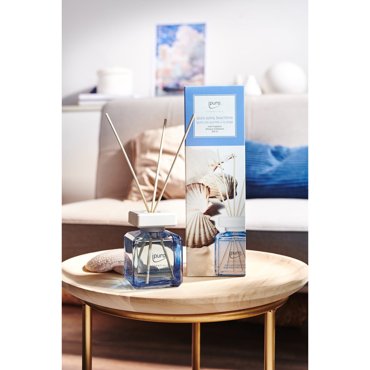 Dyfuzor zapachowy ipuro ESSENTIALS, Sunny Beachtime, 200 ml