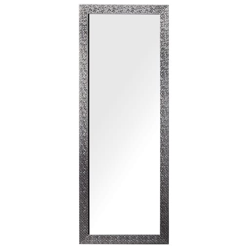Lustro ścienne AJACCIO 50 cm 130 cm Srebrny