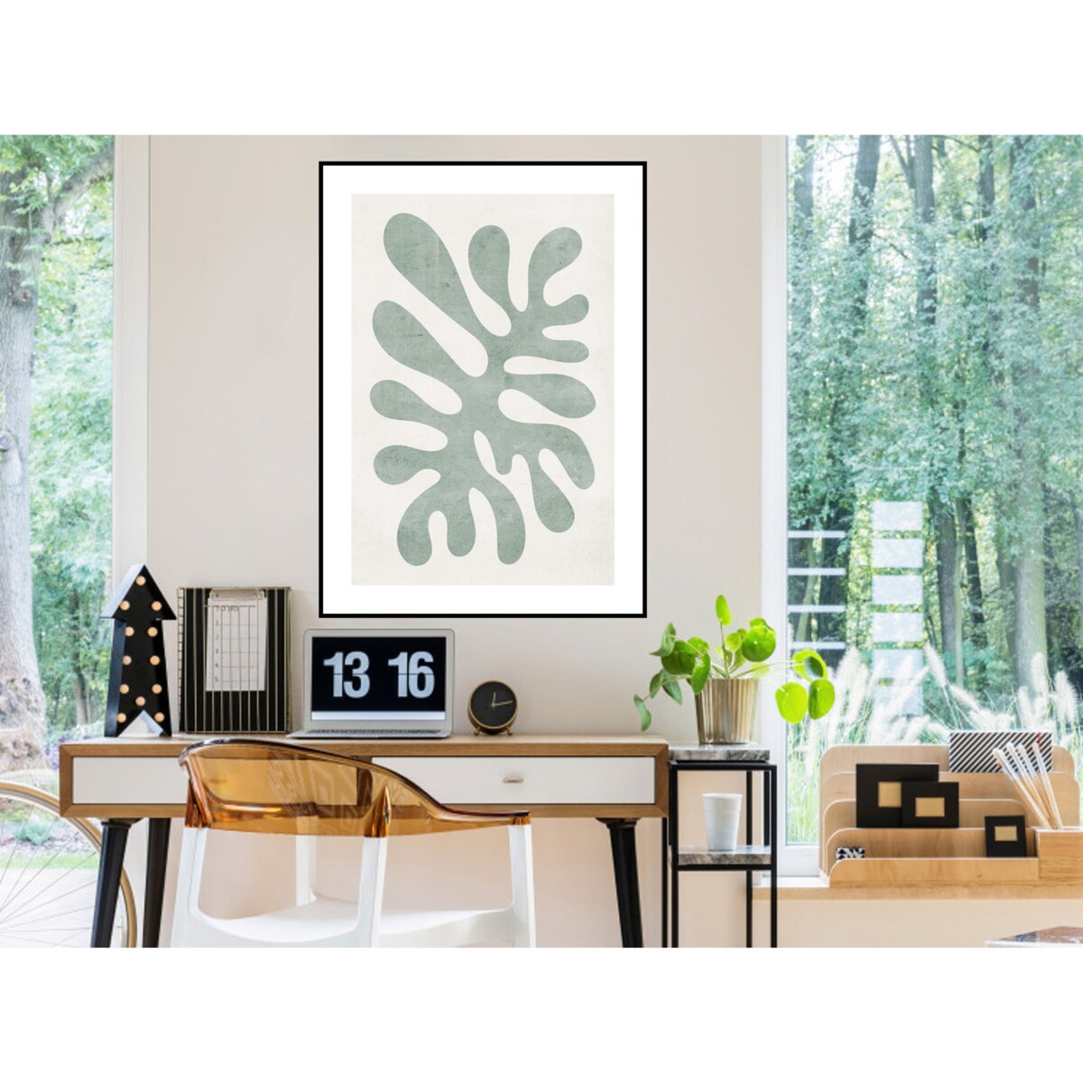 Poster Story, Plakat, Obraz - Organiczny Kształt No1, wymiary 60 x 84 cm