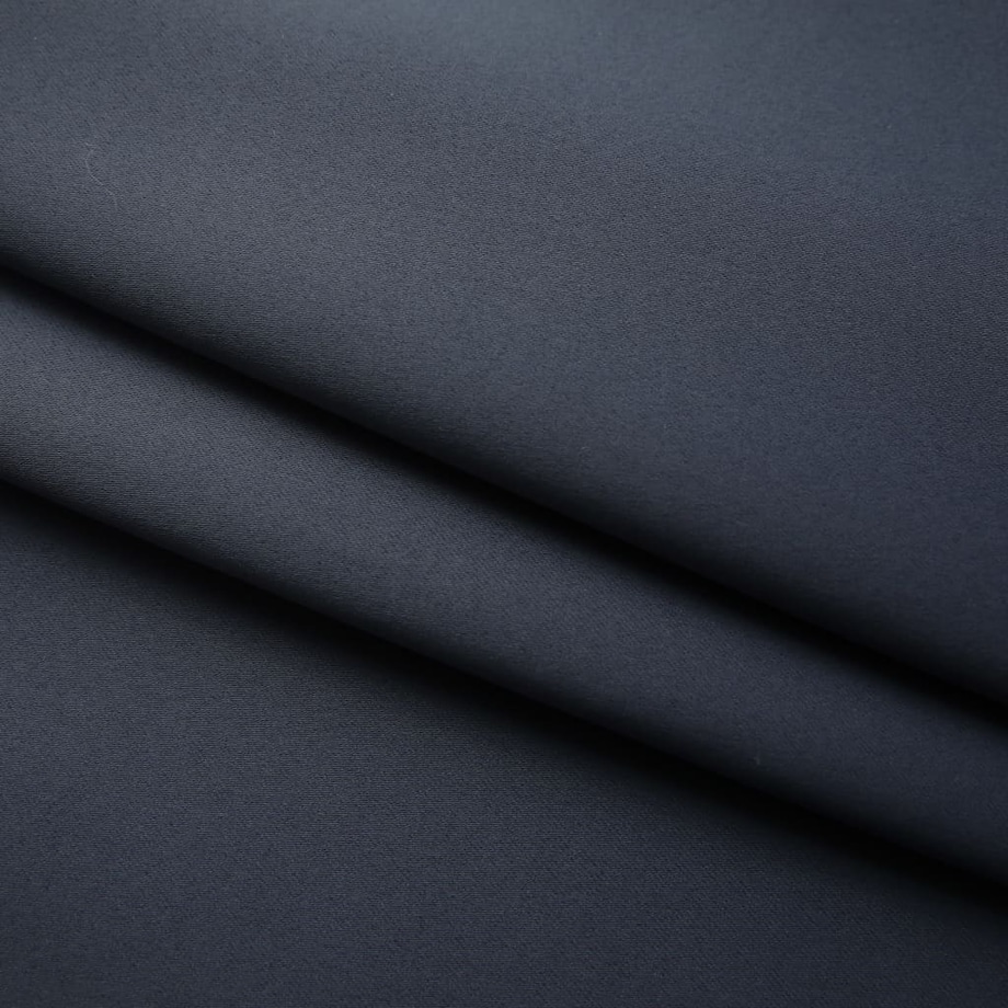 vidaXL Zasłony zaciemniające z haczykami, 2 szt., antracyt, 140x225 cm