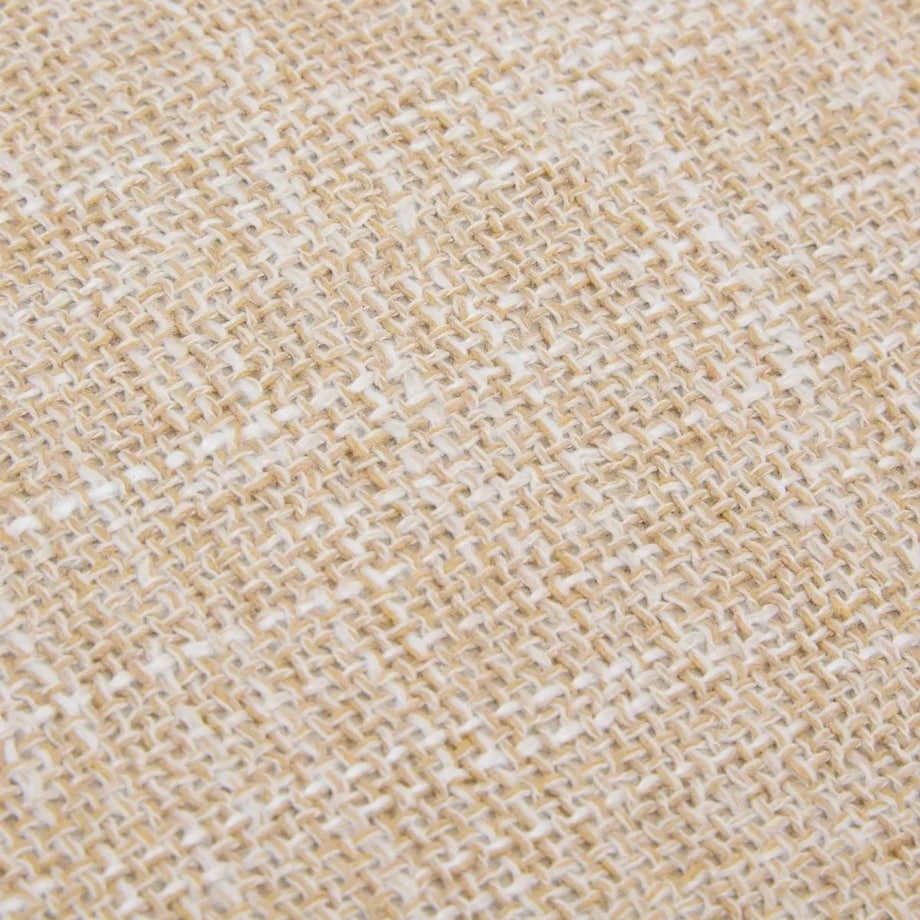 Kosz na pranie tekstylny, beżowy melanż 70L