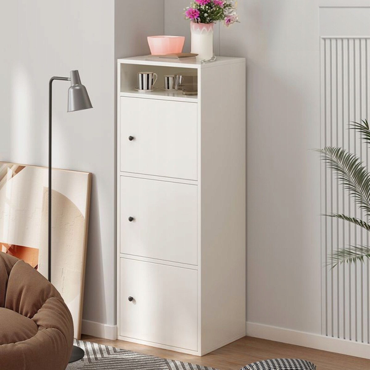 Regał Industrialny Stojący Półka Na Książki Wysoki Duży Nowoczesny 140 Cm