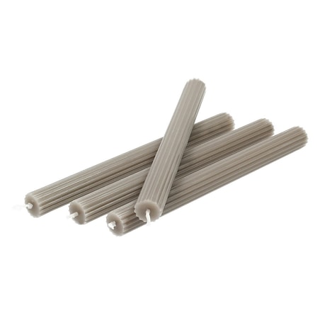 Zestaw świec stroikowych Sand 2x25 cm boże narodzenie, święta, świąteczne, beżowy, 2x2x25 cm