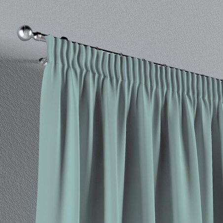 Zasłona na taśmie marszczącej 1 szt. 130x245 jasny turkus