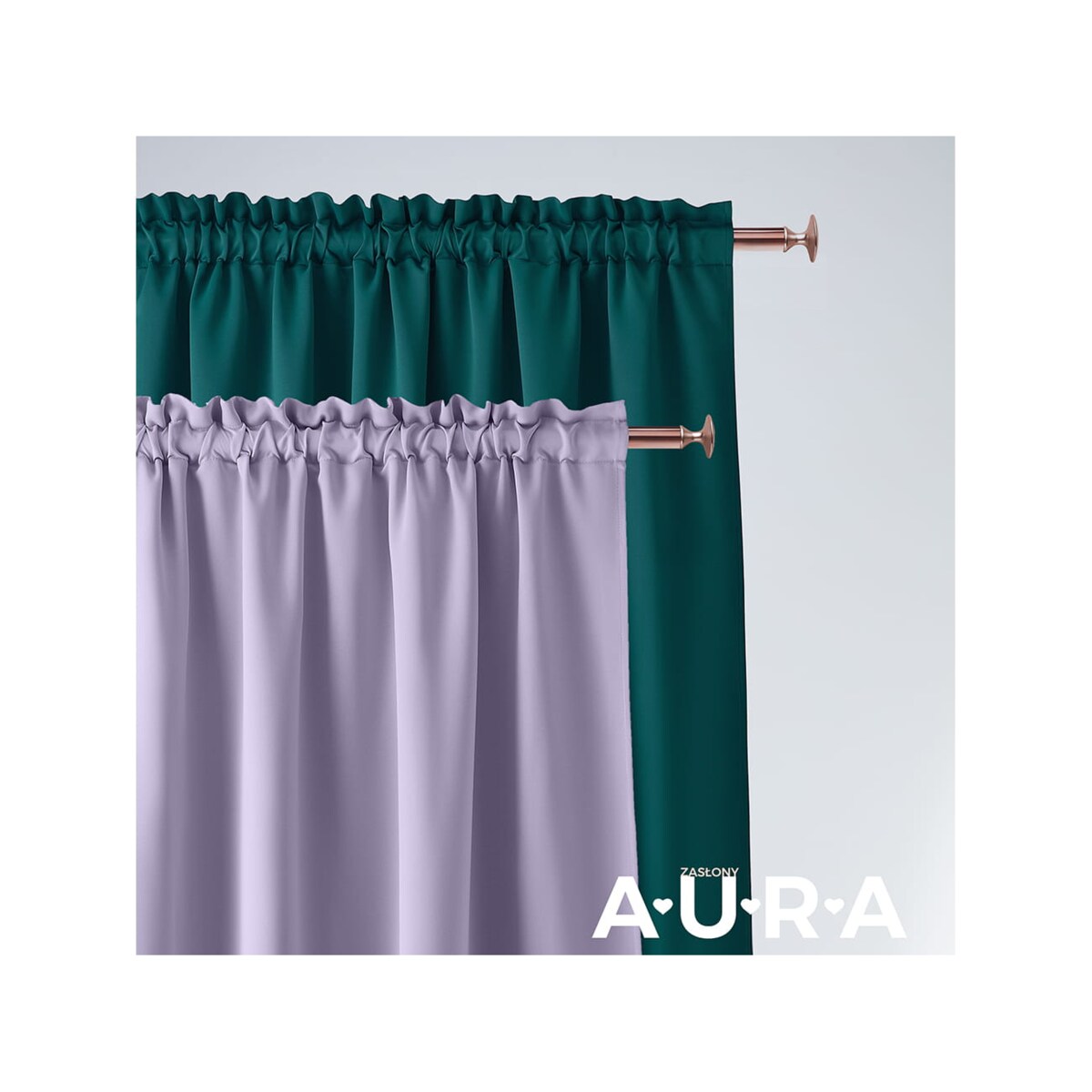 Gotwa Zasłona do Salonu Beżowa 140 x 280 Taśma Żabki Tunel Aura Boho Gładka