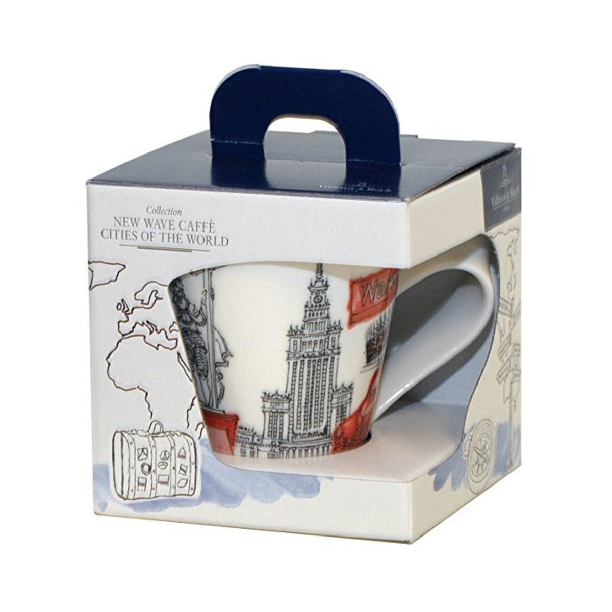 Kubek Warszawa Cities of The World, 300 ml, Villeroy & Boch