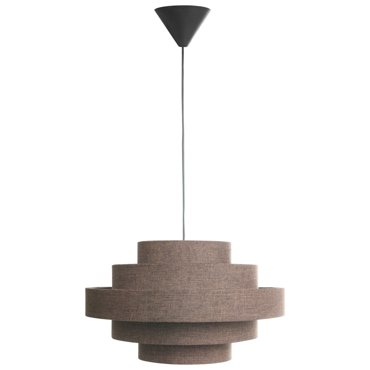 Lampa wisząca EREBATO Len Brązowy