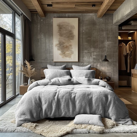 Poszewka frotte 40x40 kolor popiel