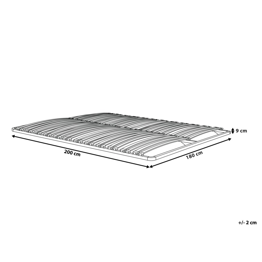 Stelaż pod materac 180 x 200 cm BASIC