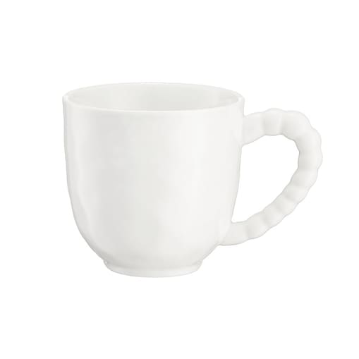 VILLA ITALIA Kubek porcelanowy 300 ml MESTIERE WHITE