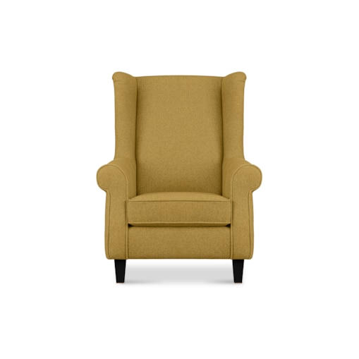 KONSIMO MILES Fotel, kolor żółty