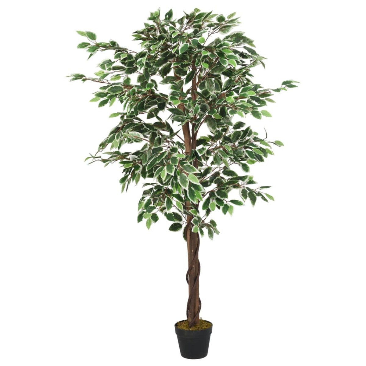vidaXL Sztuczny fikus, 1008 liści, 180 cm, zielony