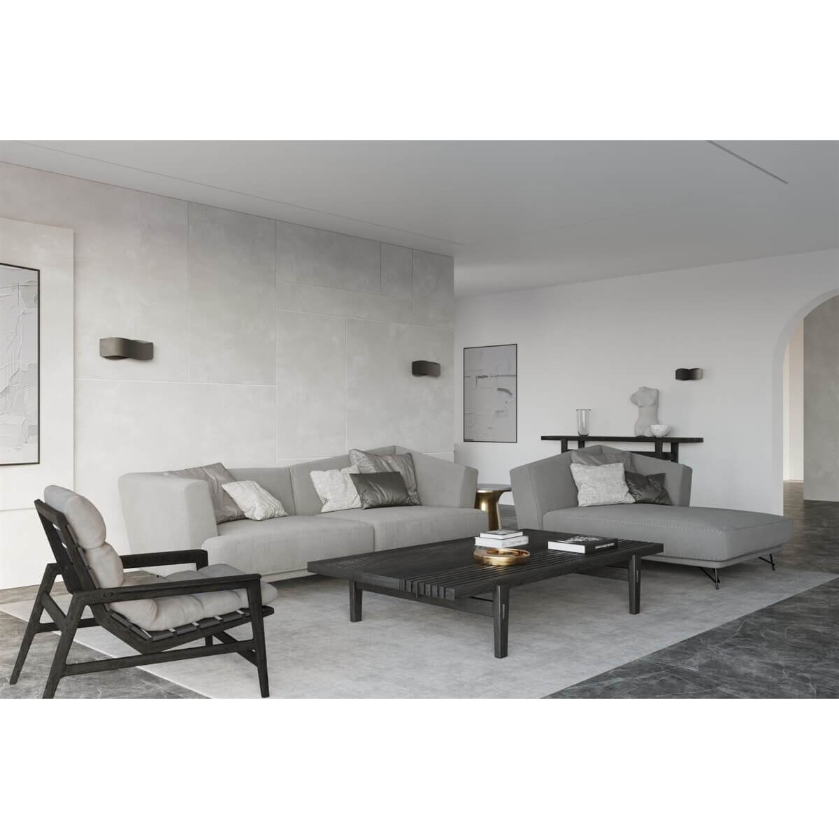 Kinkiet TILA 30 czarny