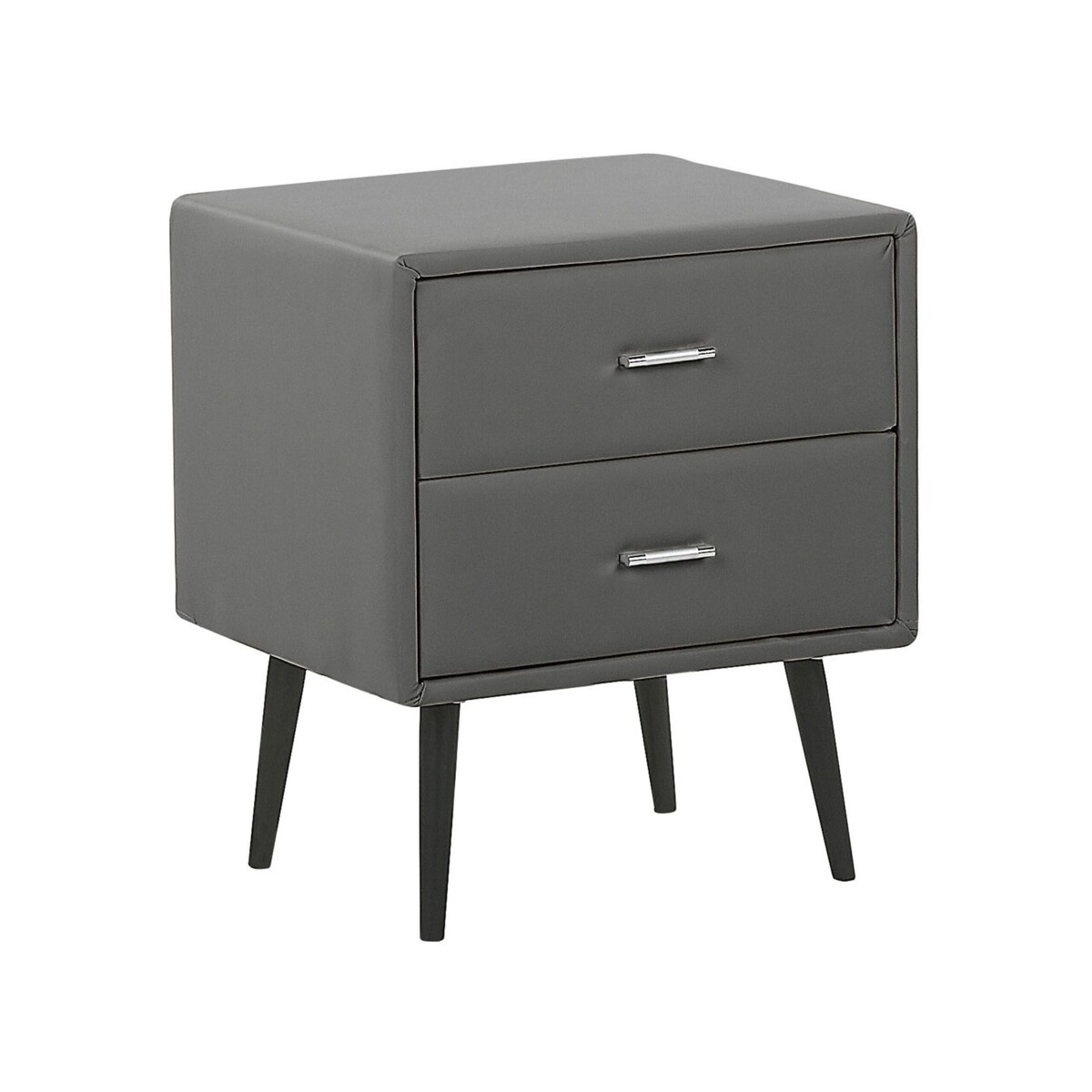 Szafka nocna ekoskóra szara ESSONNE