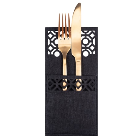 Pokrowiec na sztućce Świateczny 8 szt (KF357-4B x2)