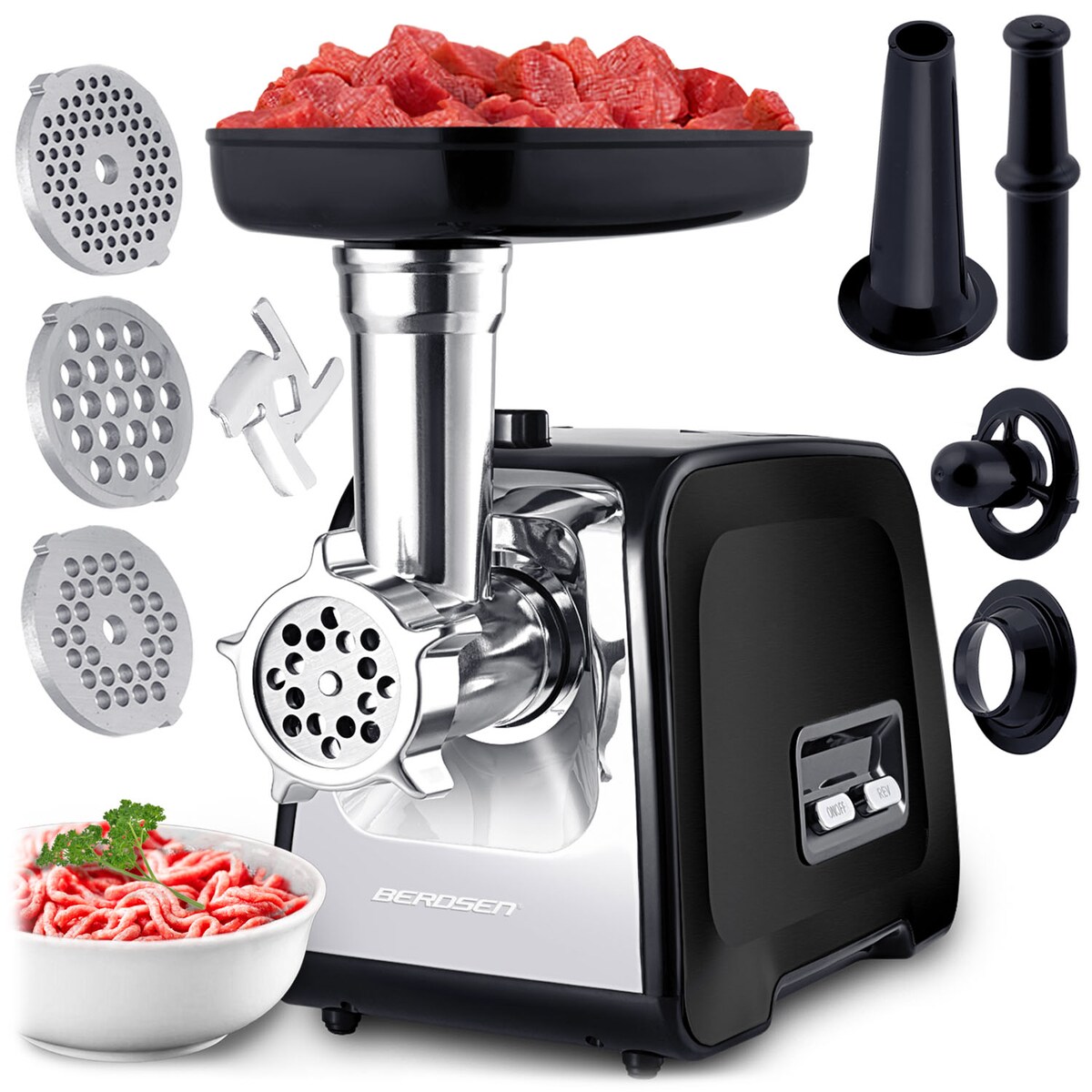 Maszynka do mielenia mięsa warzyw rozdrabniacz Berdsen