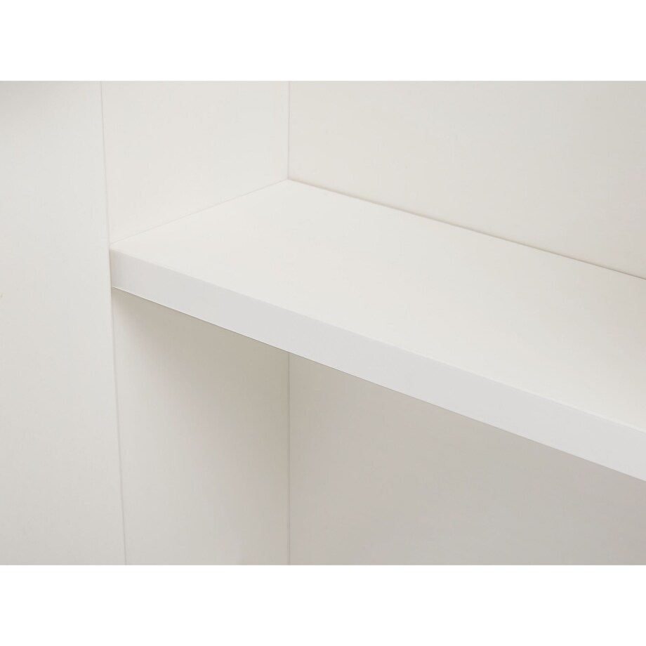 Szafka łazienkowa wisząca z lustrem 60 x 60 cm biała NAVARRA