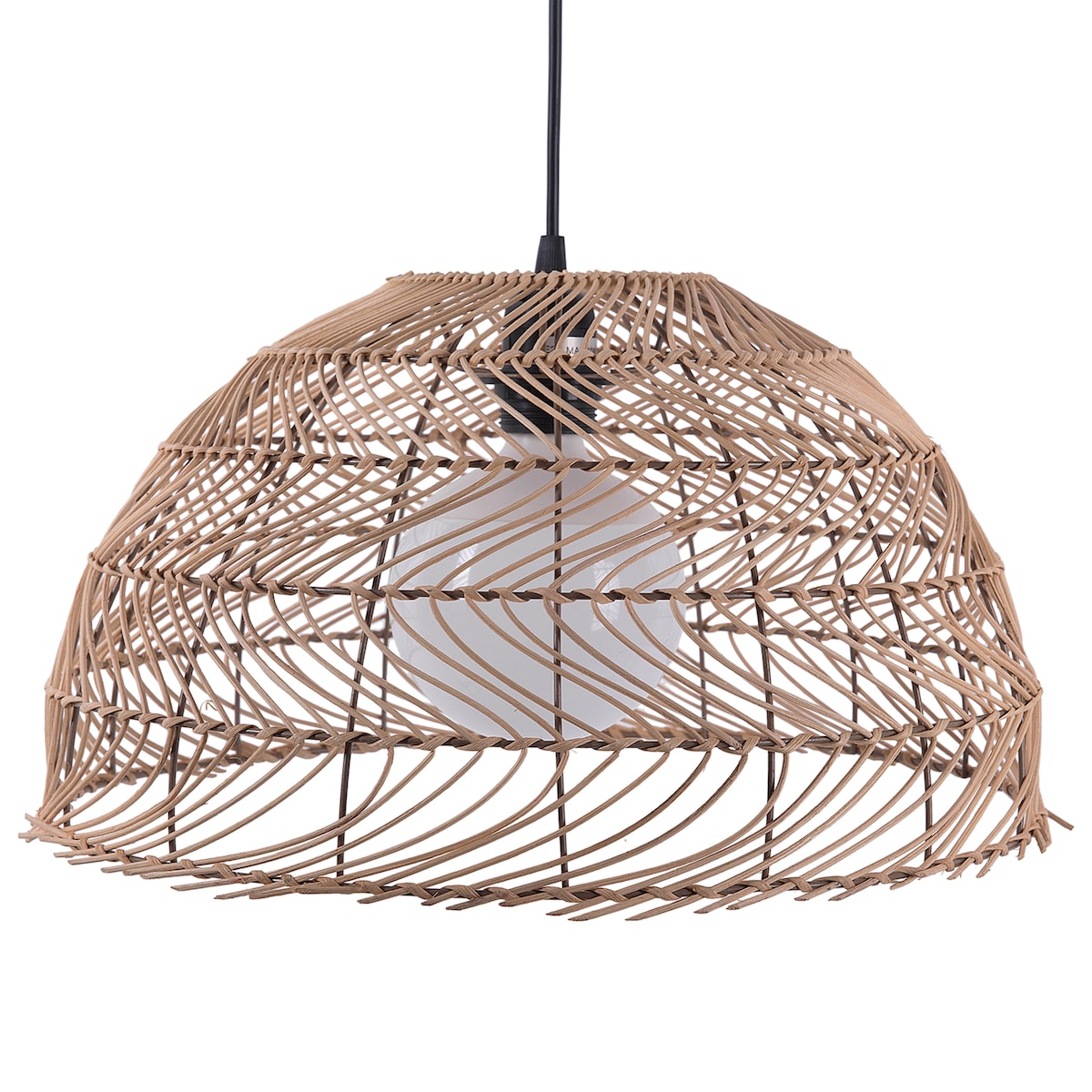Lampa wisząca SELENGE Rattan Jasnobrązowy