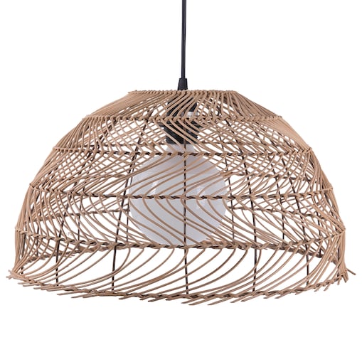 Lampa wisząca SELENGE Rattan Jasnobrązowy