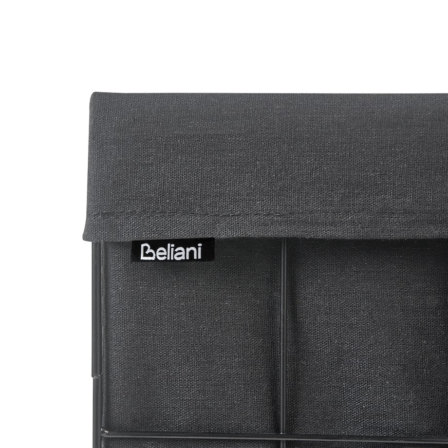 Kosz na pranie CULPINA Metal Czarny 72 L