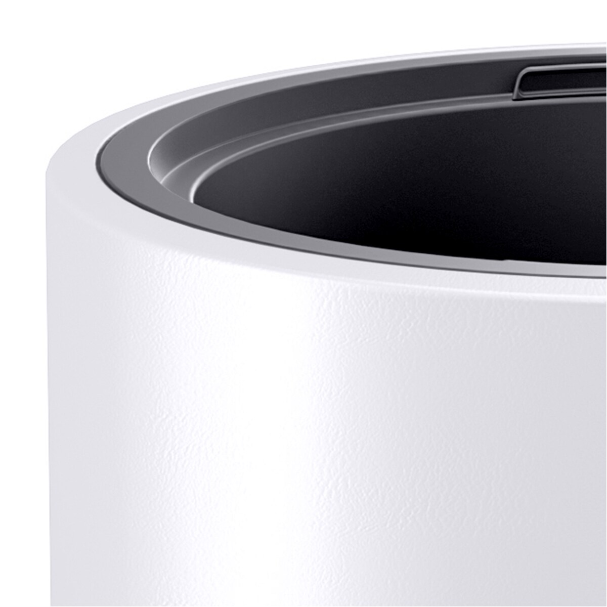 Doniczka Donica Ogrodowa 46,9 Cm Okrągła Na Taras Do Ogrodu Domu Biała