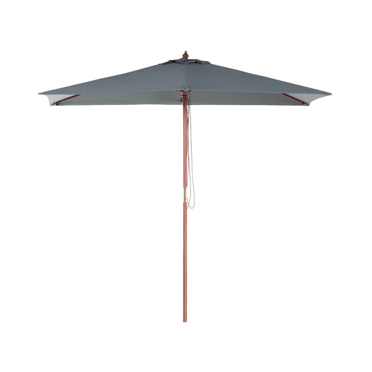 Parasol ogrodowy 144 x 195 cm szary FLAMENCO
