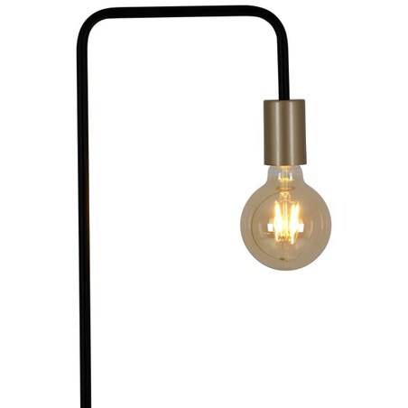 Minimalistyczna lampa podłogowa Modo 2097222 stojąca do sypialni czarna