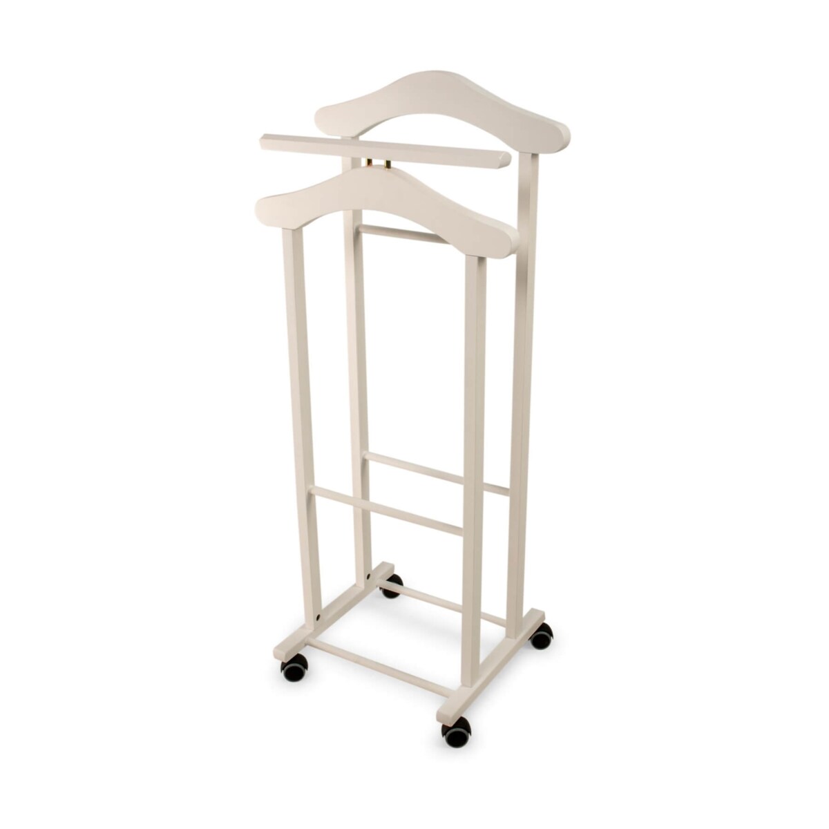 ARREDAMENTI TRENDY Wieszak do sypialni - 105 x 44 cm, biały