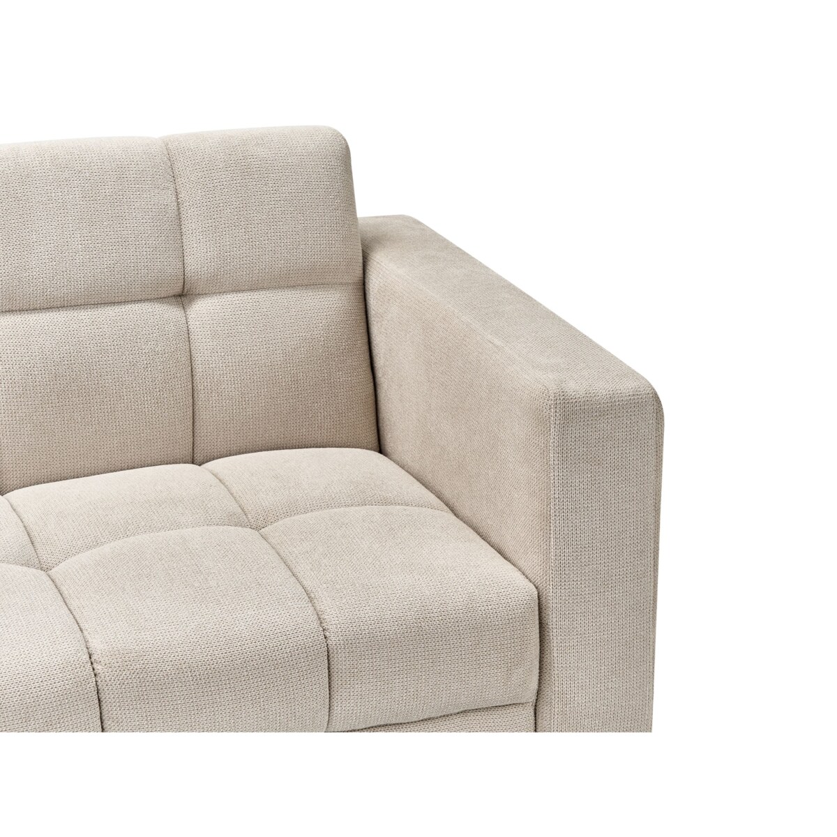 Sofa rozkładana beżowa ALNES