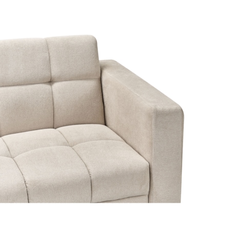 Sofa rozkładana beżowa ALNES