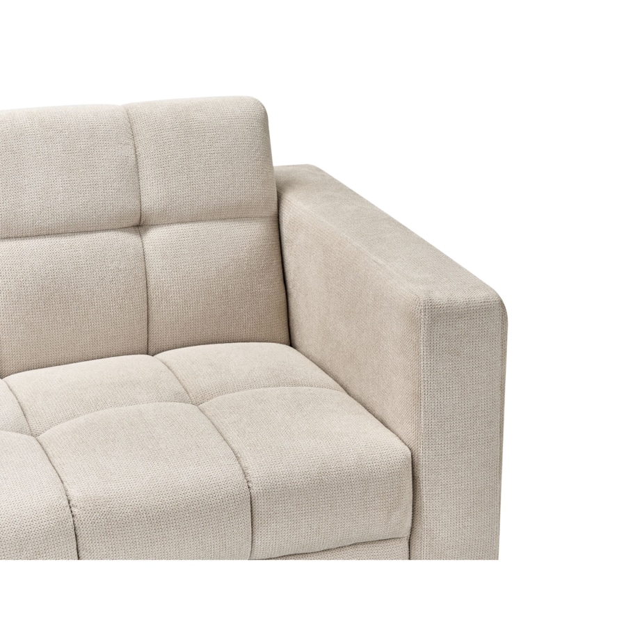 Sofa rozkładana beżowa ALNES