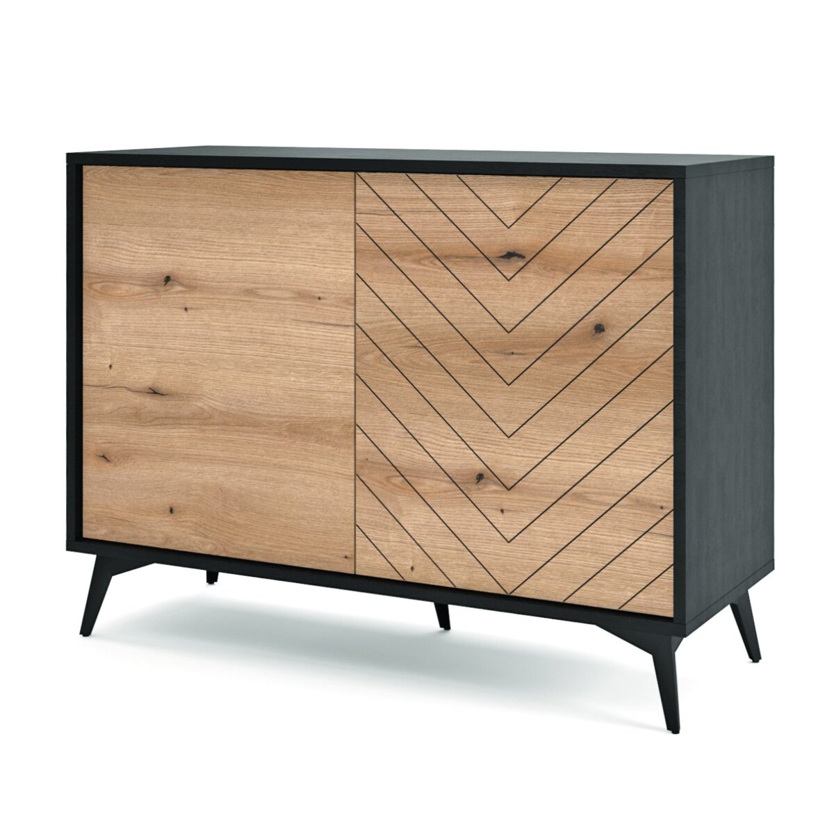 Komoda Fargo w jodełkę